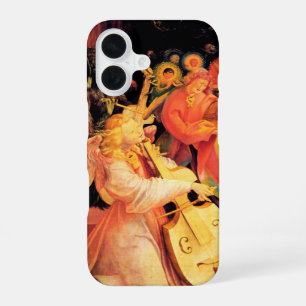 COQUE iPhone 16 NATIVITÉ, ANGES MUSICIENS - MAGIE DE NOËL