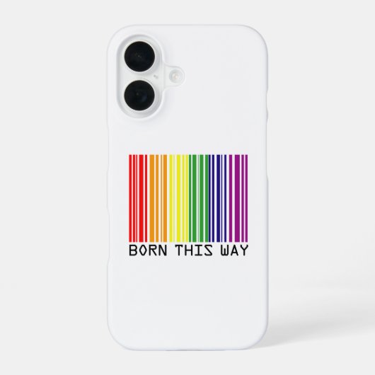 Coque iPhone 16 Né de cette façon (Verso)