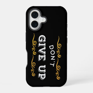 Coque iPhone 16 Ne perds pas espoir – Citation motivante pour l'in
