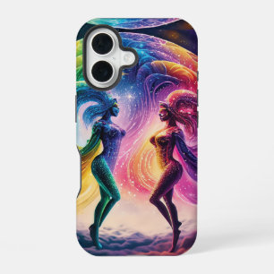 Coque iPhone 16 Nebula Dreams Imaginaire Cosmic Amateurs d'arc-en-
