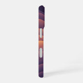 Coque iPhone 16 Nébuleuse Abstraite Rétro Ondulée (Côté droit)