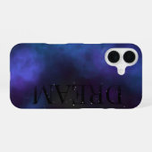 Coque iPhone 16 Nébuleuse de l'espace des rêves (Verso Horizontal)