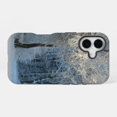 Coque iPhone 16 Neige d'hiver (Verso Horizontal)