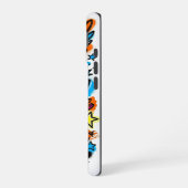 Coque iPhone 16 Neon Angel vs Devil Graffiti iPhone 16 case (Côté gauche)