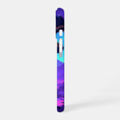 Coque iPhone 16 Neon T-Rex (Côté gauche)