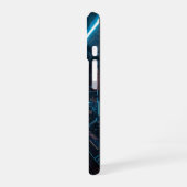 Coque iPhone 16 Nexus de la grille numérique (Côté gauche)