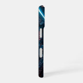 Coque iPhone 16 Nexus de la grille numérique (Côté droit)