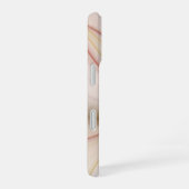 Coque iPhone 16 Noble Cuivre Et Or Abstrait Art Fractal Moderne (Côté droit)