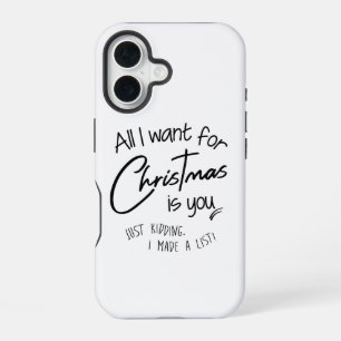 Coque iPhone 16 Noël