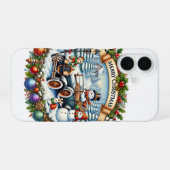 Coque iPhone 16 Noël de vacances de pays festif (Verso Horizontal)