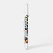 Coque iPhone 16 Noël de vacances de pays festif (Côté droit)