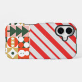Coque iPhone 16 Noël festif (Verso Horizontal)