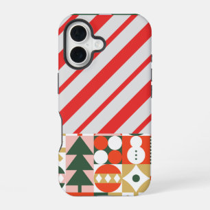 Coque iPhone 16 Noël festif