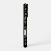 Coque iPhone 16 Noël Flocon de Neige Moderne (Côté droit)