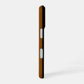 Coque iPhone 16 Noir et Tan (Côté droit)