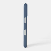 Coque iPhone 16 Nom de couleur bleu-gris tonnerre (Côté droit)