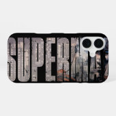 Coque iPhone 16 Nom de Superman (Verso Horizontal)