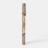 Coque iPhone 16 Nom personnalisé Abstrait Juniper Bark Texture Pho (Côté droit)