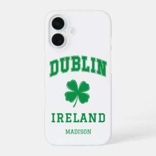Coque iPhone 16 Nom personnalisé Dublin Irlande