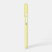 Coque iPhone 16 Nom personnalisé Monogramme simple minimal moderne (Côté gauche)