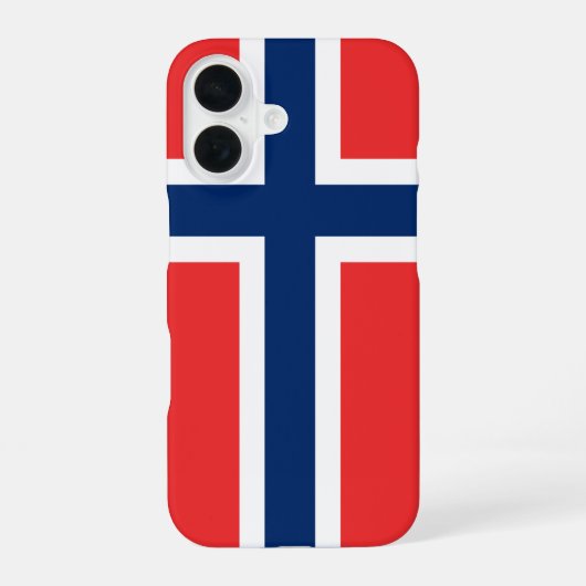 Coque iPhone 16 Norvège (Verso)
