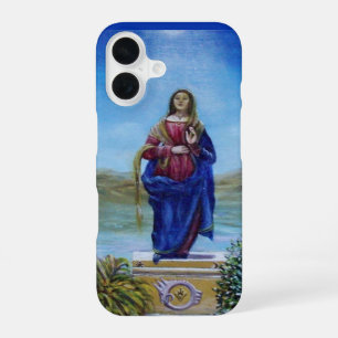 Coque iPhone 16 NOTRE DAME DE LA LUMIÈRE Vierge de l'Immaculée Con