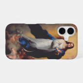 Coque iPhone 16 Notre-Dame de l'Immaculée Conception (Verso Horizontal)