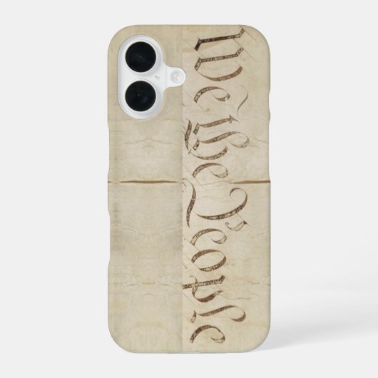 Coque iPhone 16 Nous le peuple (Verso)