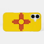 Coque iPhone 16 Nouveau-Mexique (Verso Horizontal)