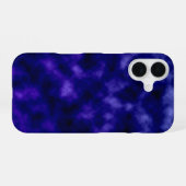 Coque iPhone 16 Nuages Violets (Verso Horizontal)