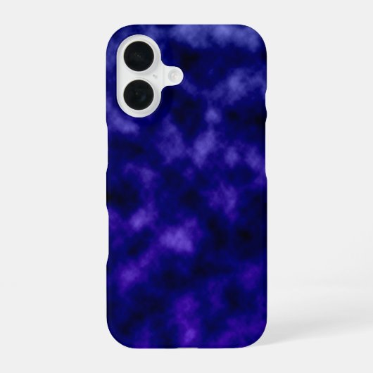 Coque iPhone 16 Nuages Violets (Verso)
