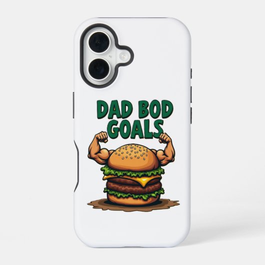 Coque iPhone 16 Objectifs de papa. (Verso)