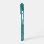 Coque iPhone 16 Océan Sarcelle (Côté gauche)