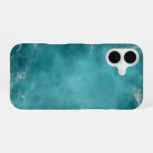 Coque iPhone 16 Océan Sarcelle (Verso Horizontal)