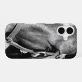 Coque iPhone 16 Oeil de cheval rapproché (Verso Horizontal)