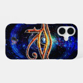 Coque iPhone 16 Œil d'Horus (Verso Horizontal)