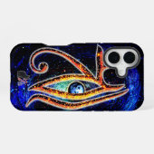 Coque iPhone 16 Œil d'Horus Tenace (Verso Horizontal)