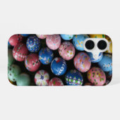 Coque iPhone 16 Oeufs Peints À La Main (Verso Horizontal)