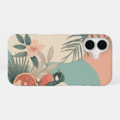 Coque iPhone 16 Oiseau de Humming Tropical (Verso Horizontal)