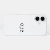Coque iPhone 16 Ope (Verso Horizontal)