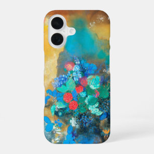 Coque iPhone 16 Ophelia parmi les fleurs Odilon Redon
