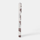 Coque iPhone 16 Orchidées Groupées Vintage (Côté droit)