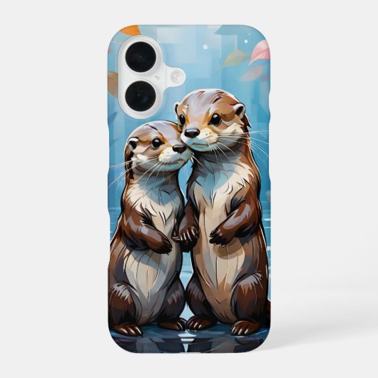Coque iPhone 16 Otter (Verso)