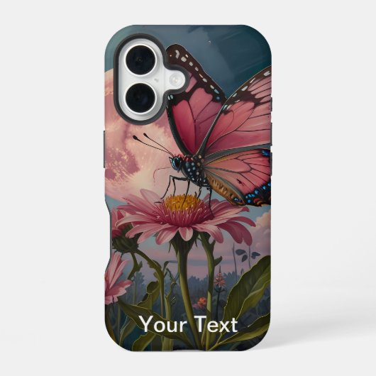 Coque iPhone 16 Otterbox Butterfly nature et faune (Verso)