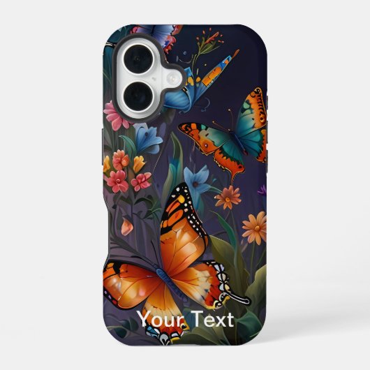 Coque iPhone 16 Otterbox Butterfly nature et faune (Verso)