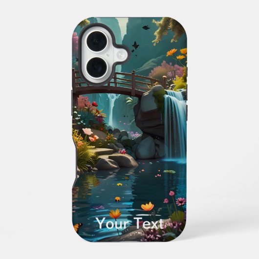 Coque iPhone 16 Otterbox Jardin & nature & faune (Verso)