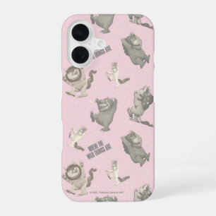 Coque iPhone 16 Où sont les choses sauvages motif étoile rose