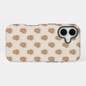Coque iPhone 16 Ours Brun Grassouillet (Verso Horizontal)