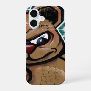 Coque iPhone 16 ours en colère