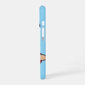 Coque iPhone 16 Ours mignon (Côté gauche)
